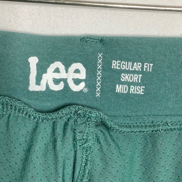 Lee Teal Mid Rise Skort Size 20 - Picture 9 of 12